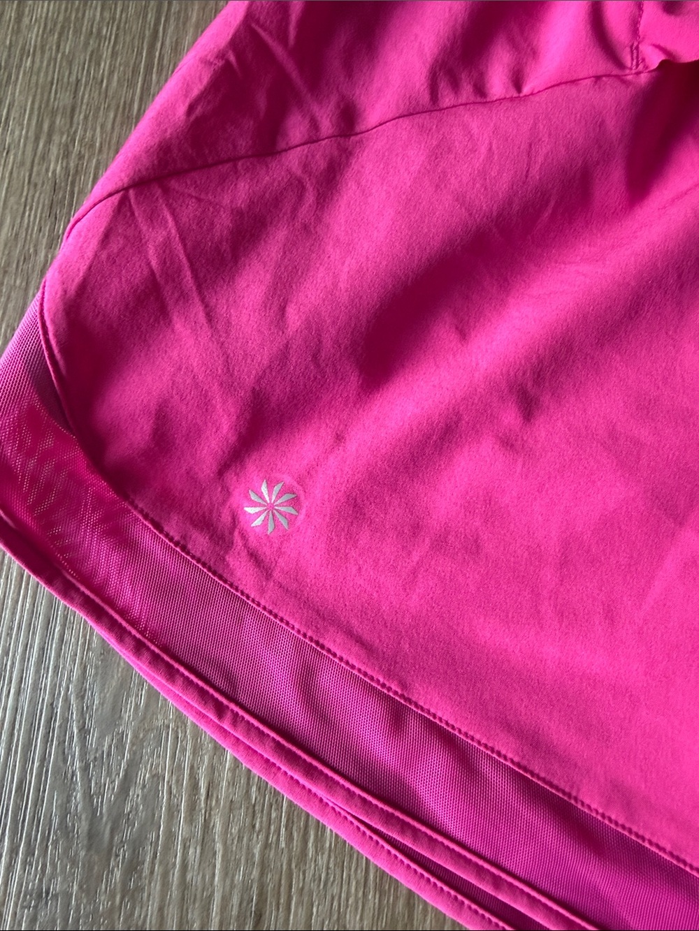 Athleta Pink Athletic Shorts size M - Picture 4 of 4